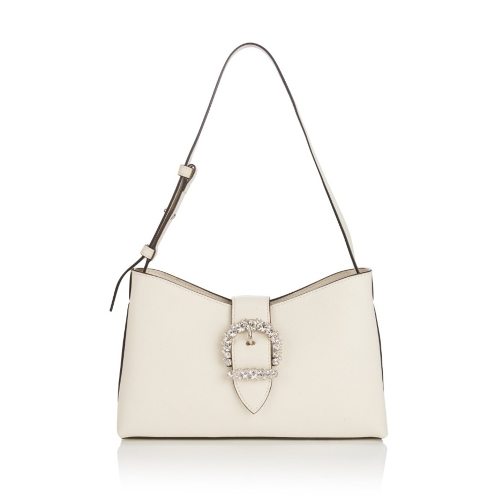 NWT Jimmy Choo Cheri Milk Hobo Shoulder Bag